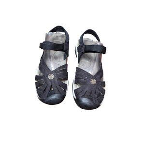 Keen Whisper Women's Sandals Size 7.5 Black Lightweight Outdoor Hiking Shoes